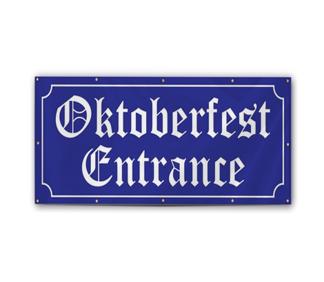 Oktoberfest Entrance Banner