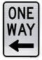 One Way Sign (Left)