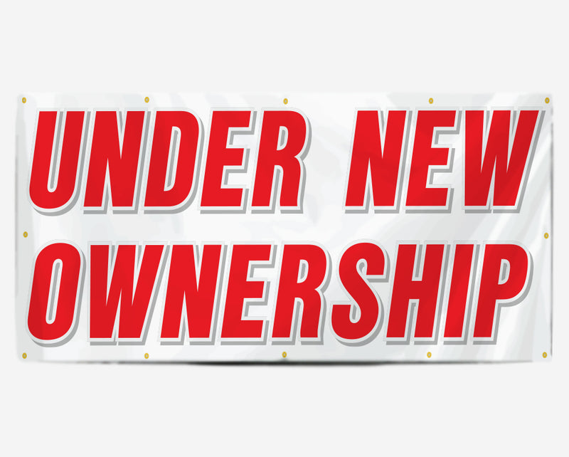 Under New Ownership Banner