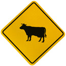 W11-14 Cattle X-Ing Sign