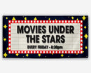 Movies Under The Stars Banner