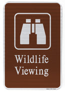 Wildlife Viewing Sign