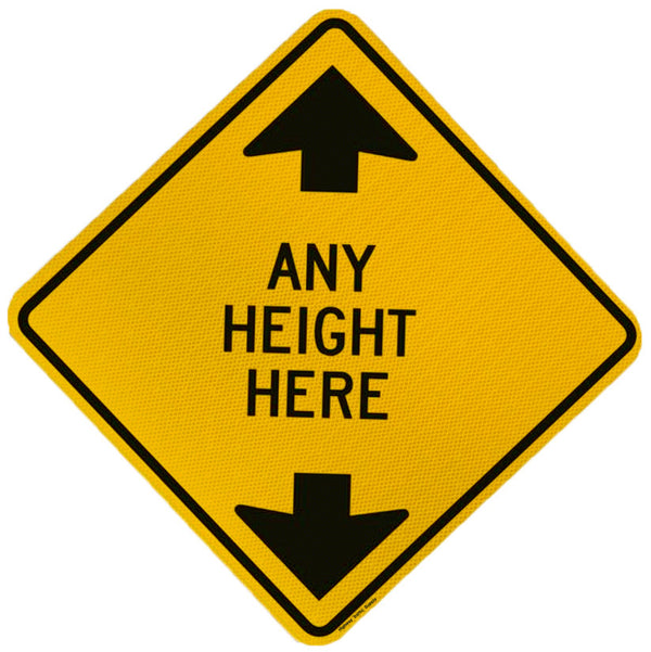 Custom Clearance Height Sign